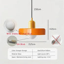 Ljojo Macaron Glass Hanging Chandelier for Living Room, Bedroom, Restaurant, Bar
