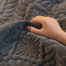 Ljojo Milk Velvet Sofa Cover Plush Winter Seat Protector Slipcover