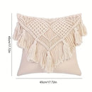 Boho Tassel Cushion Cover 45x45cm for Sofa, Nordic Style Home Decor by Ljojo