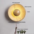 Ljojo LED Wall Lamp Sconce Yellow Travertine Waterproof Outdoor Stair Light