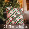 Christmas Patterned Pillow Covers for Sofa, Bedroom, Car - Ljojo
