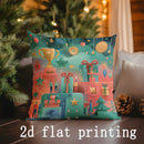 Christmas Ornaments & Trees Printed Pillow Covers by Ljojo - Pattern Cushion Cover