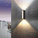 Ljojo 12W LED Wall Lights Indoor Outdoor IP65 Up Down Aluminum Waterproof Lamps for Bedroom Garden