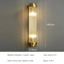 Ljojo LED Crystal Wall Lamps: Luxury Gold Wall Sconces for Home Art Decor & Bedside Lighting