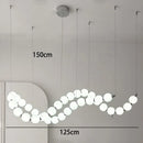 Modern LED Pendant Light for Living Dining Kitchen Chandelier by Ljojo - Minimalist Home Decor Fixtures