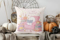 Cute Ghost Pumpkin Halloween Pillow Cover by Ljojo - Sofa Bedroom Car Decor