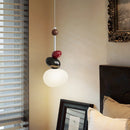 French Style Creamy Pendant Lamp for Bedroom Bedside | Ljojo