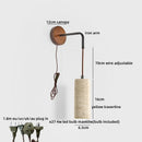 Ljojo Luxury Travertine Stone LED Wall Light Fixture for Indoor Bedroom