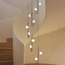 Glass Pendant Lamp Luxury Lighting Fixture for Restaurant Bar Counter Bedroom - Ljojo