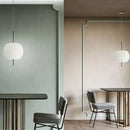 Ljojo Minimalist Ball Pendant Light for Living Dining Room Kitchen, Modern Home Decor Hanging Fixture