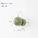 Ljojo Magnet Design Wall Light 220V Bedroom Parlor Sconce with Switch