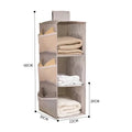 Ljojo™ Multi-layer Folding Hanging Storage Organizer for Bras, Underwear, Socks, and Clothes