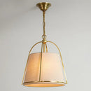 Modern LED Pendant Chandelier Fabric Light Fixture for Bedroom Dining Room by Ljojo