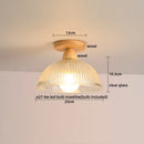 Ljojo LED Ceiling Lights: Modern Nordic Style Aluminum Glass Lamp for Indoor Living Room