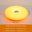 LED Donut Nordic Wall Lamp Touch Dimmable - Ideal for Bedroom Study Room Living - Ljojo