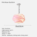 Axayya White Rose Ceiling Chandelier Creative Petal Light Fixtures