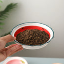 Ljojo 5.5-Inch Ceramic Pet Bowl for Cat and Dog Feeding