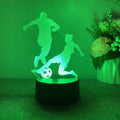 Football Players 3D Night Light - Ideal Gift for Enthusiasts - Ljojo