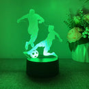 Football Players 3D Night Light - Ideal Gift for Enthusiasts - Ljojo