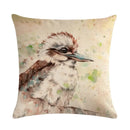 Animal Print Linen Pillowcase by Ljojo - Home Decor Cushion Cover
