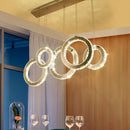 Large Luxury Crystals Dining Room Pendant Chandelier by Ljojo