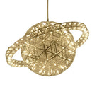Modern Firework Ball LED Chandelier Fixture Stainless Steel Home Decor Lighting Ljojo
