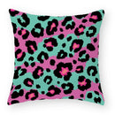 Ljojo Leopard Print Pillow Case Throw Cushion Cover Decor Case