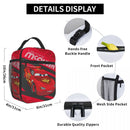 Ljojo Lightning Mcqueen Car Sally Lunch Bag - Portable Thermal Cooler Lunch Box