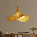 Bamboo Wood Rattan Chandelier Pendant Light for Stylish Living Room Decor by Ljojo