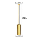 Ljojo LED Glass Table Lamp Night Light for Bedroom Study and Bedside