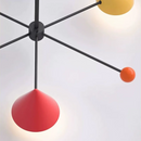 Ljojo Macaron Geometric Chandelier for Restaurant, Nursery, Kitchen Island
