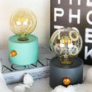 LED Night Light Battery Powered Retro Bulb Shape Lamp for Baby Room by Ljojo