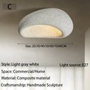 European Japanese Wabi Sabi Led Ceiling Lamps for Living Room Modern Living Dining Room Bedroom Lighting by Ljojo