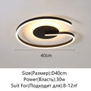 Ljojo LED Round Bedroom Ceiling Light - Modern Minimalist Home Lighting