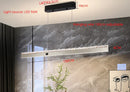 Ljojo LED Pendant Light: Remote Control Dimmable Ceiling Lamp for Dining & Kitchen