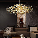 Ljojo Luxury Villa Designer Crystal Chandelier - Coppe Ceiling Crystal Branch Chandeliers