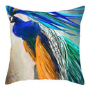 Blue Bird Print Cushion Cover by Ljojo - Home Decor Pillow Case for Sofa Bed