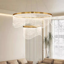 Ljojo LED Living Room Chandeliers Ceiling Lamp Hanging Lights