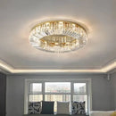 High-end Crystal Round Chandelier for Living Room & Bedroom Decor by Ljojo