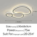 LED Ceiling Light Thin Design Intelligent Pebble Lamp Study Lighting Fixtures by Ljojo