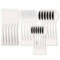 Ljojo 24-Piece Stainless Steel Rainbow Cutlery Set and Tableware
