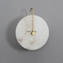Ljojo Marble Circular Wall Lamp Nordic Minimalist LED Lights