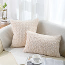 Ljojo Luxury Fluffy Fur Pillow Cover Modern Home Decorative Cushions