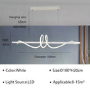 LED Pendant Lamp Modern Chandelier Indoor Home Decor Lighting Fixture by Ljojo