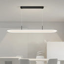 Ljojo Long Ring Pendant Lights for Modern Dining Room and Bar Counter