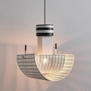 Ljojo Modern Art Iron Ceiling Chandelier Kitchen Bedside Lamp White Black Decor