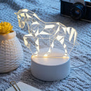 3D Horse Night Light | Creative Bedroom & Desktop Atmosphere Light | Room Decoration Night Light by Ljojo