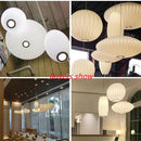 Designer Silk Pendant Lamp: Elegant Living Room Lighting by Ljojo