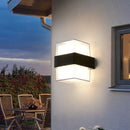 Ljojo LED Facade Wall Light for Home Garden Decor, Waterproof Stair Luminaire, Bedroom Garage Lighting