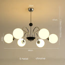 Luxury Retro Glass Chandelier for Living Room by Ljojo | French Home Decor Indoor Lighting